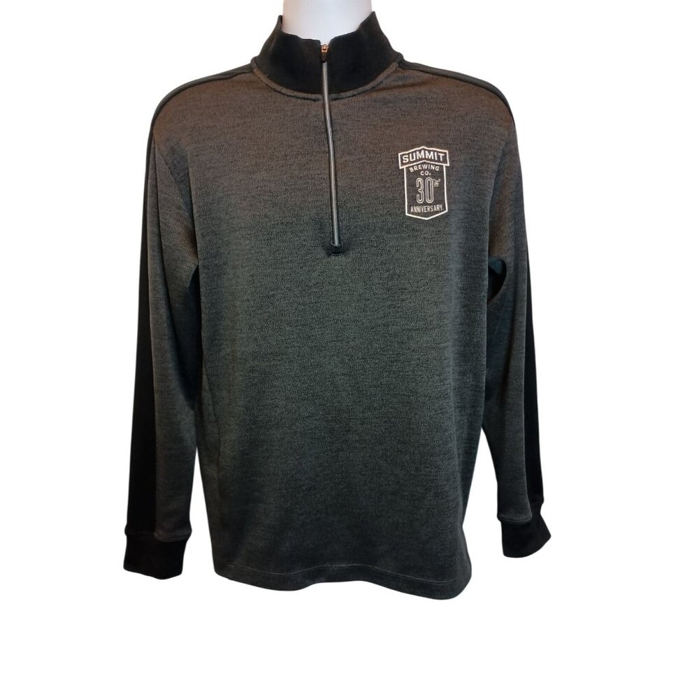 Nike Golf Dri-Fit 1/4 Zip Pullover Long Sleeve Shirt 30th Anniversary Summit Bre